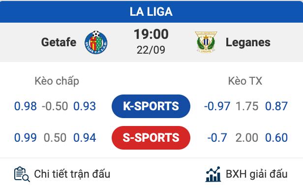 Tỷ lệ kèo nhà cái Du88 La Liga